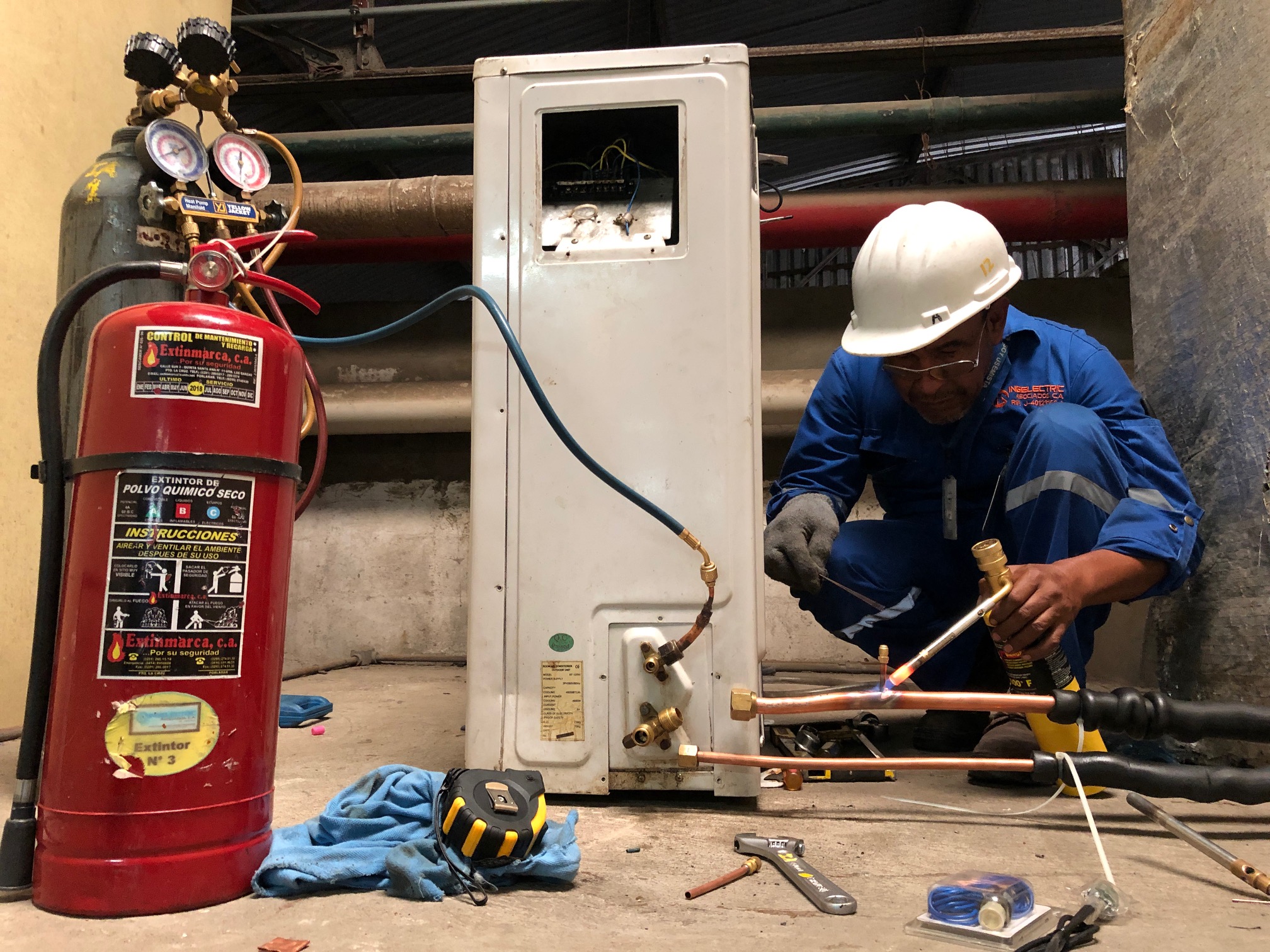 95 - año 2018 mantenimiento correctivos equipos compactos en planta cervecería polar Barcelona (11)