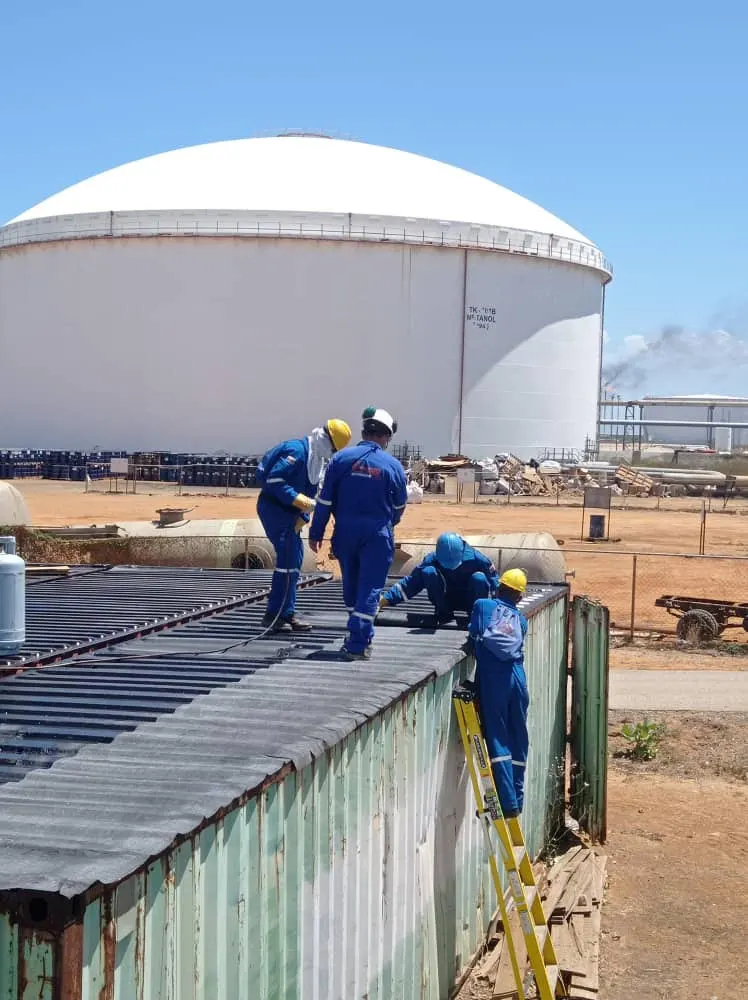 Container waterproofing Methanol from the East Metor (24)