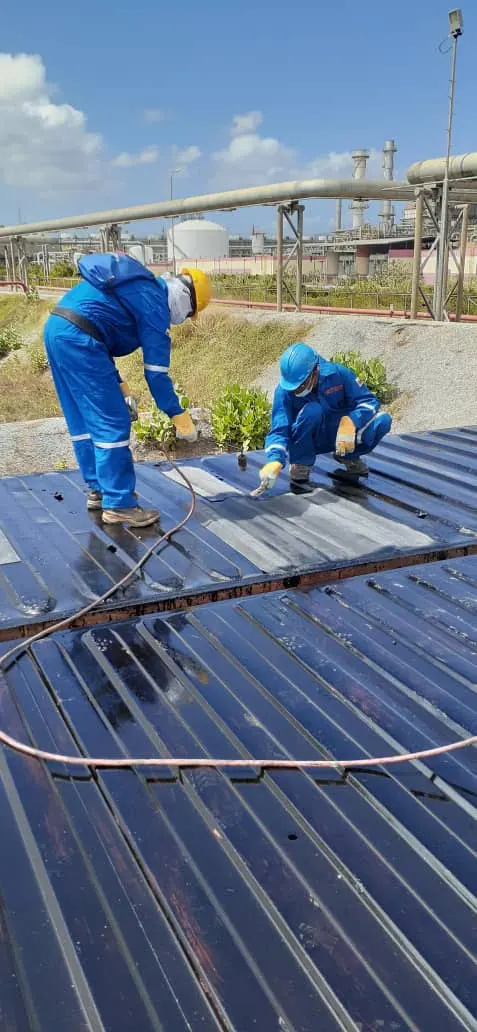 Container waterproofing Methanol from the East Metor (29)