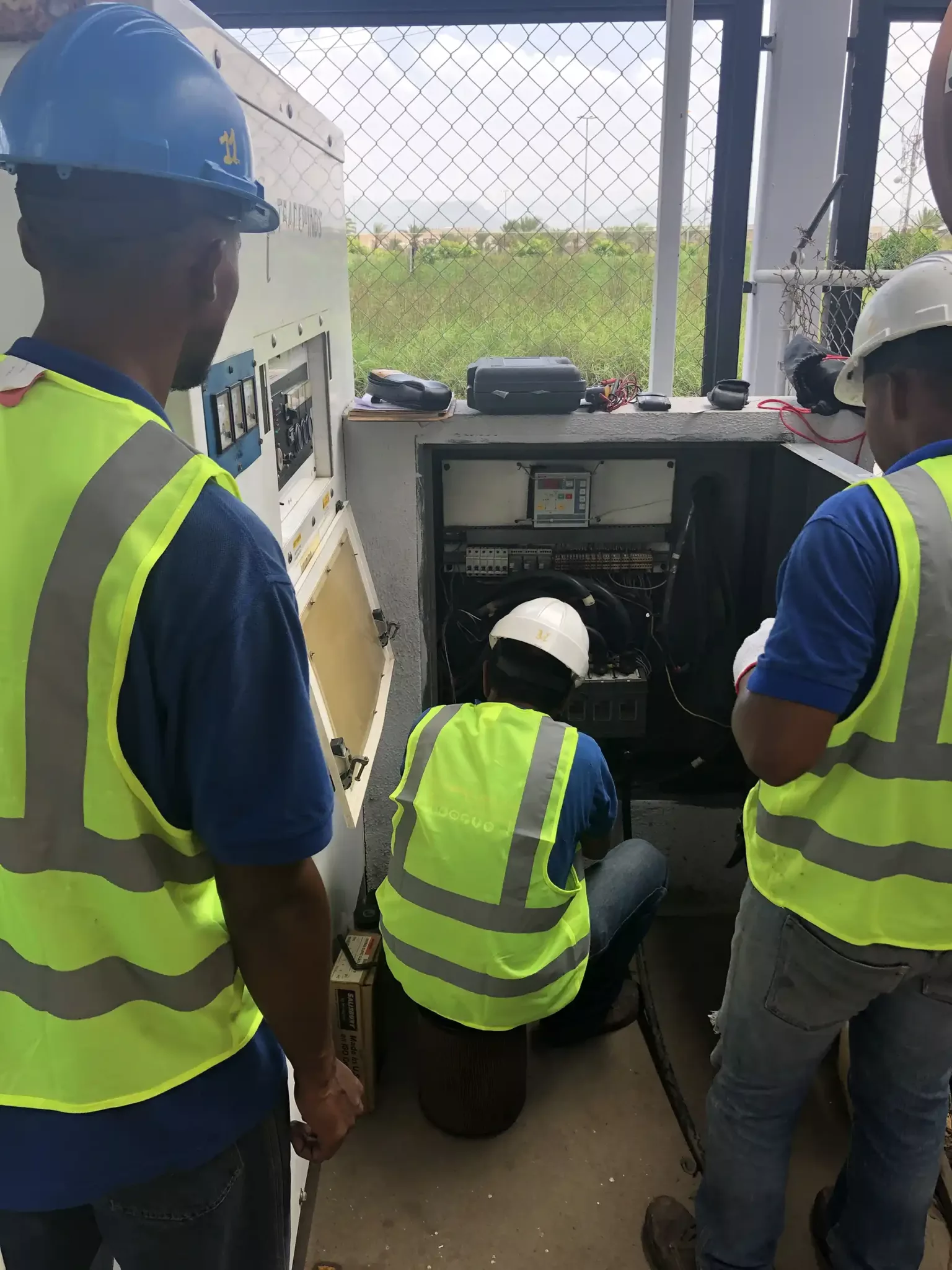 Corrective maintenance on transfer board Avior Airlines (3) copy