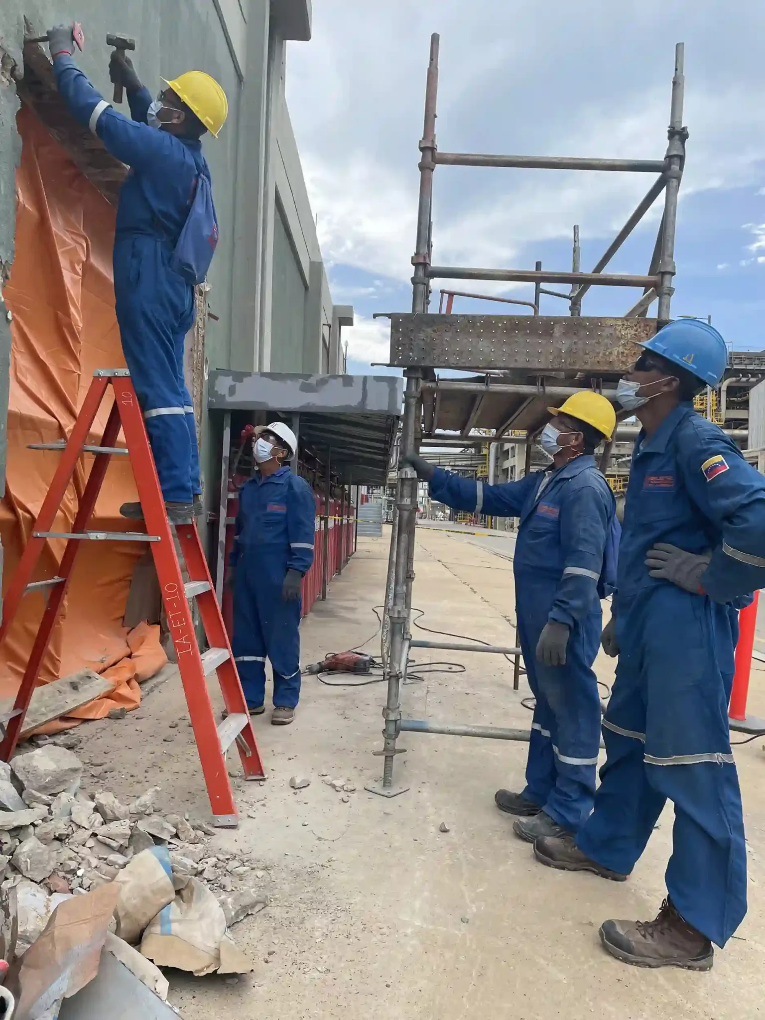 Reparacion Metalmecanica Subestación I 7