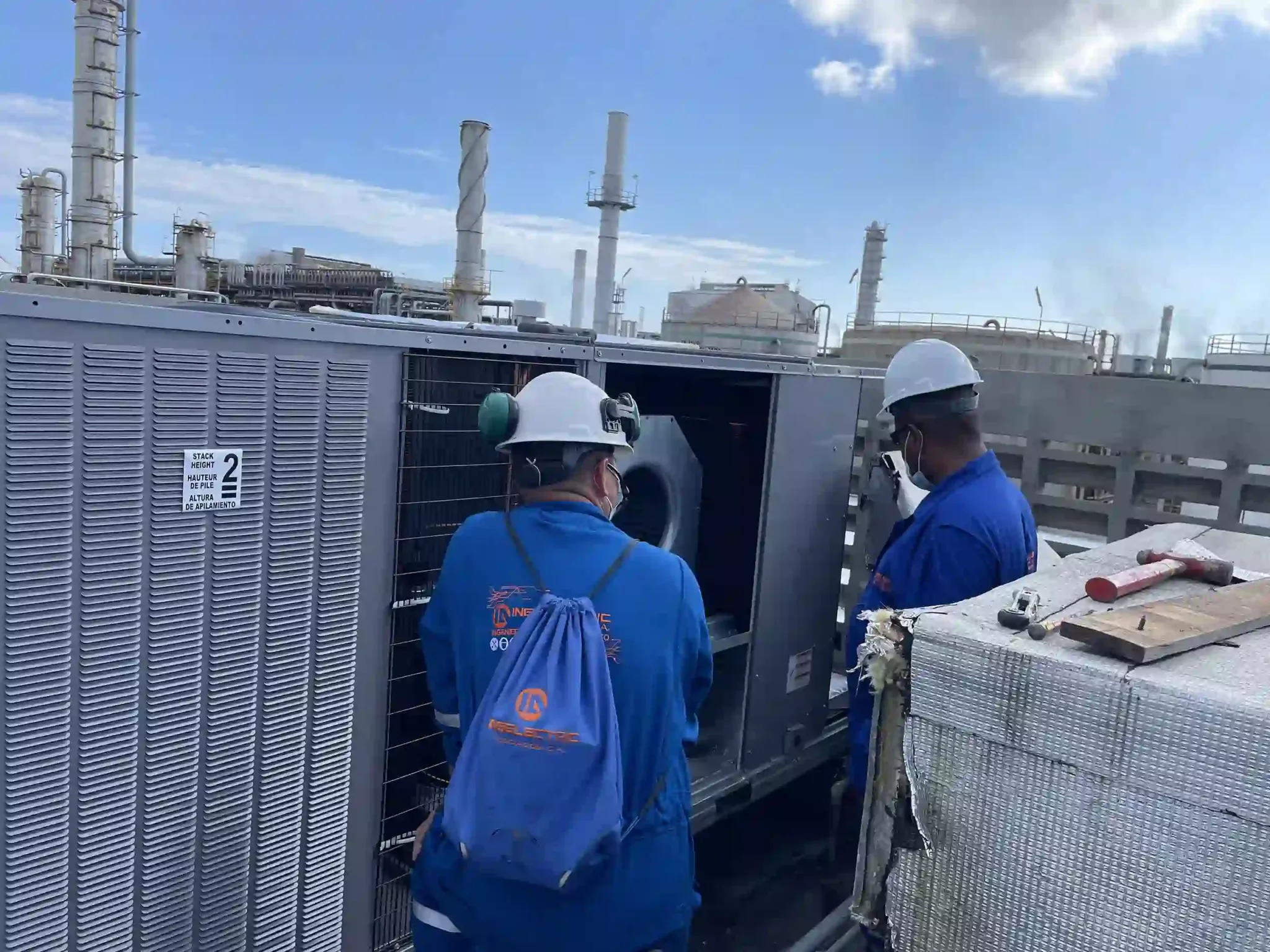 Instalación de 7 unidades compactas aire a (13) copy