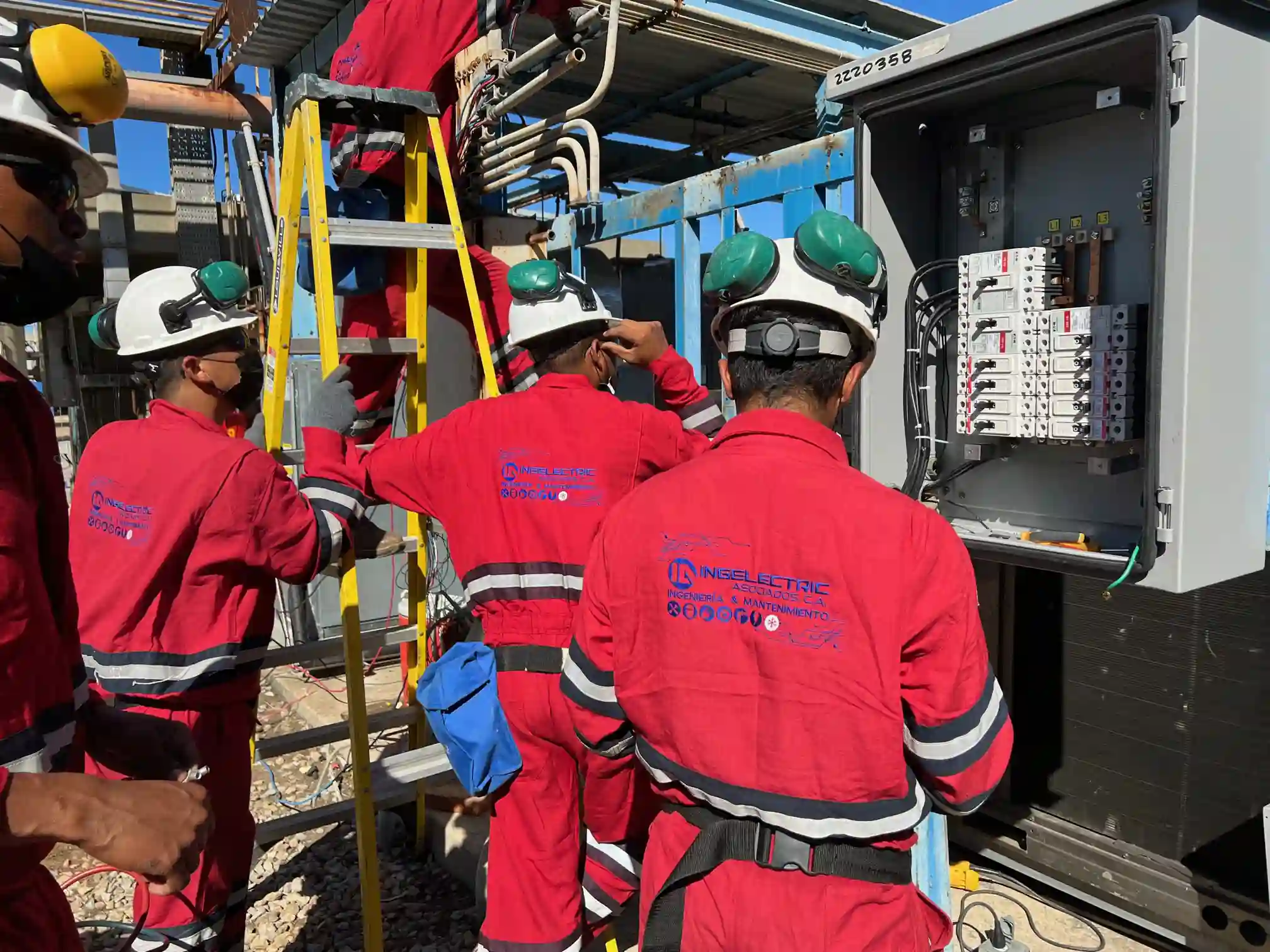 Installation of 15TR unit in chromatography area. (18) copy