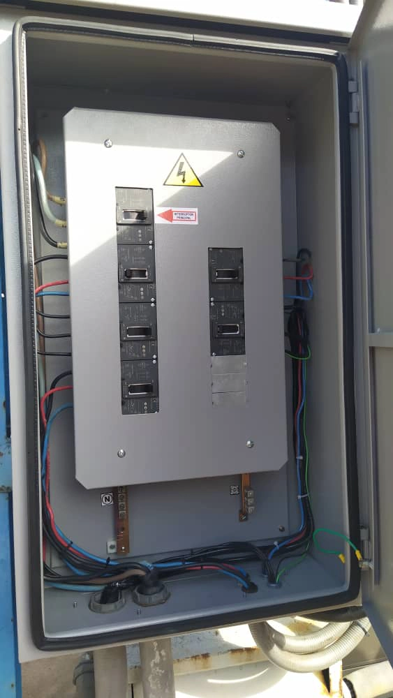 Installation of 15TR unit in chromatography area. (4) copy