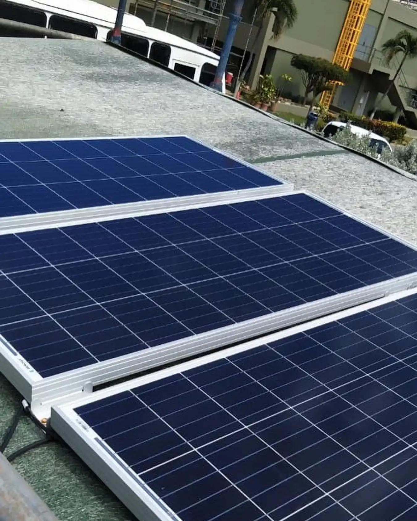 Installation of photovoltaic system Metanol de oriente Metor (5)