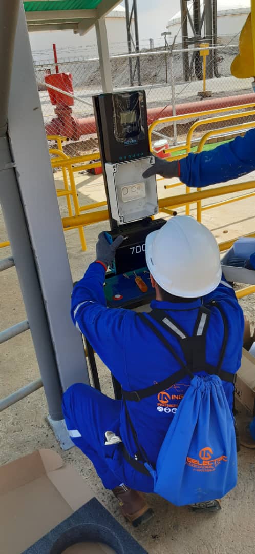 Installation of photovoltaic system Metanol de oriente Metor (7)