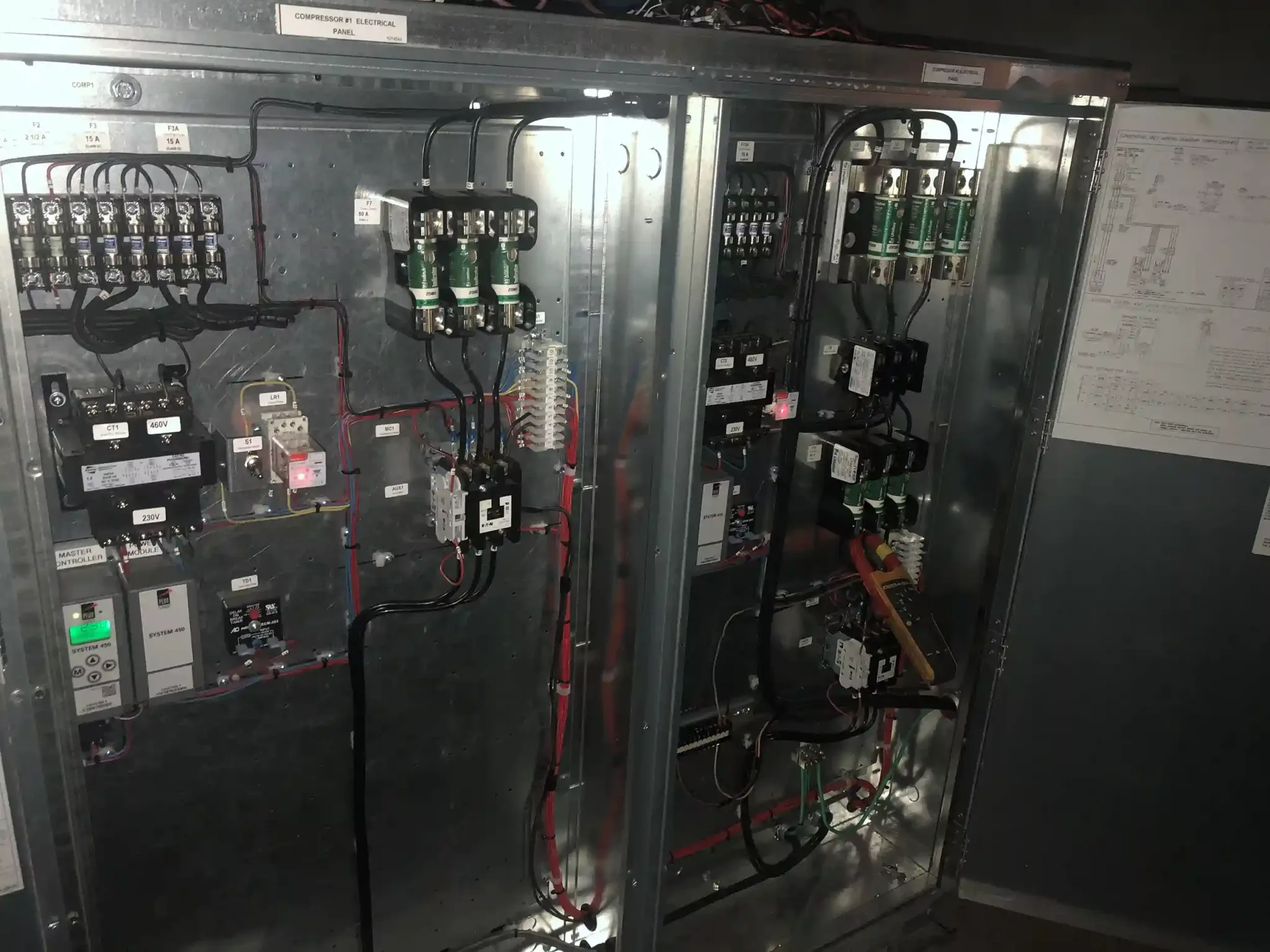 instalación de unidad de precisión 30TR subestación I - Metanol de Oriente Metor (8) copy